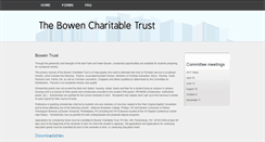 Desktop Screenshot of bowentrust.org